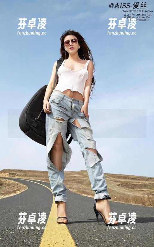 爱丝带你走入全套写真，丝缚美人，这次谁被缚住了？